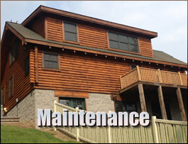  Windsor, North Carolina Log Home Maintenance